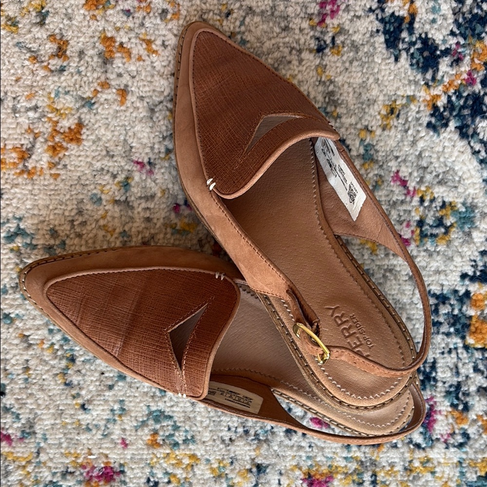 Sperry Women's Brown Pointed Flats - Picture 5 of 5